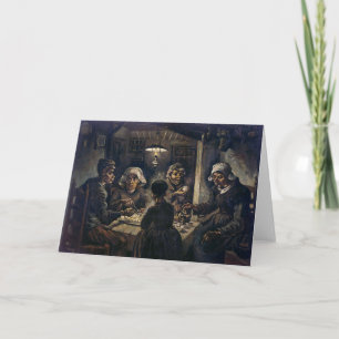 Potato Eaters Van Gogh Card