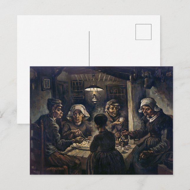 Potato Eaters | Van Gogh | Postcard (Front/Back)