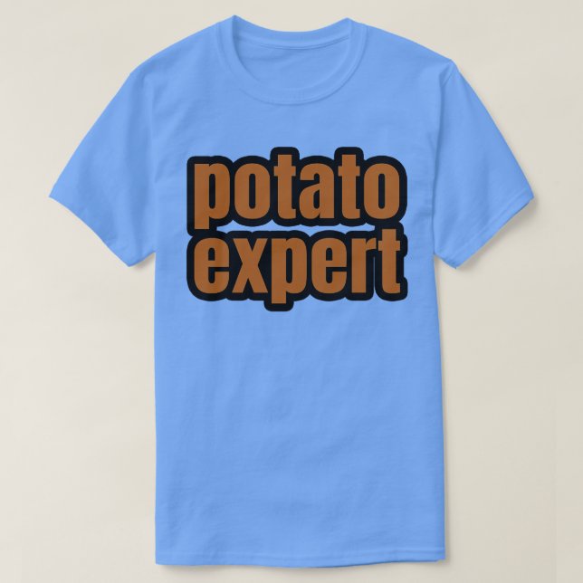 Potato Expert T-Shirt (Design Front)