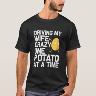 Potato For Men Grandpa Vegetable Root Crop Plant T-Shirt