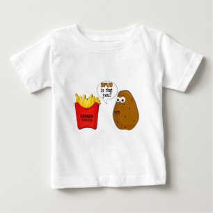 Potato French Fries is that you? funny Baby T-Shirt