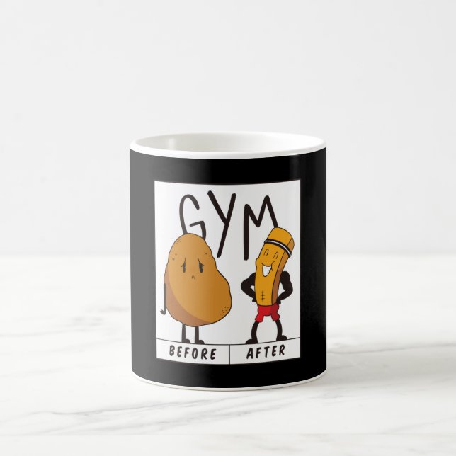 Potato gym Best Gift Coffee Mug (Center)