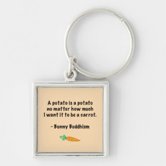 Potato Is a Potato Key Ring