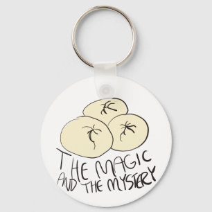 Potato Knish Key Ring