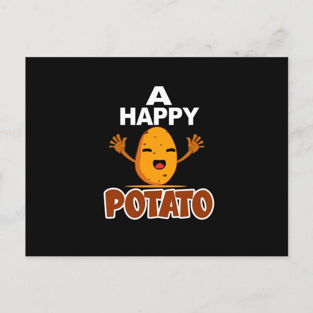 Potato Lover, Addict , french fries Postcard (Front)
