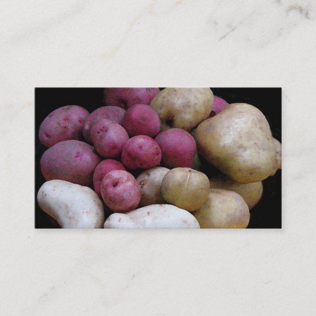 Potato Market Business Card (Front)