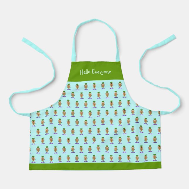 Potato monster apron (Front)