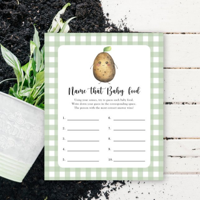 Potato - Name that baby Food shower game (Creator Uploaded)