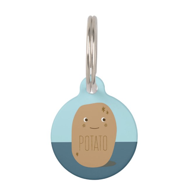 Potato Pet Tag (Front)