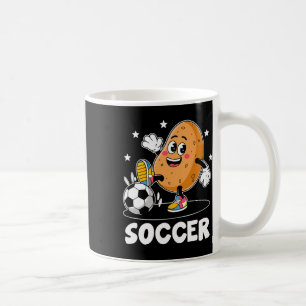 Potato Playing Soccer Player Sports Athlete Game F Coffee Mug