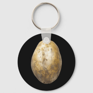 Potato Potatoes Food Halloween Costume Funny Key Ring