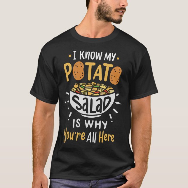 Potato Salad BBQ Party T-Shirt (Front)