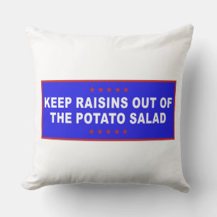 Potato Salad Funny Meme Cushion