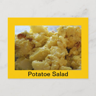 Potato Salad Recipe Postcard