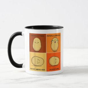 Potato Spud Root Vegetable Tater Vegan Lover Keto  Mug