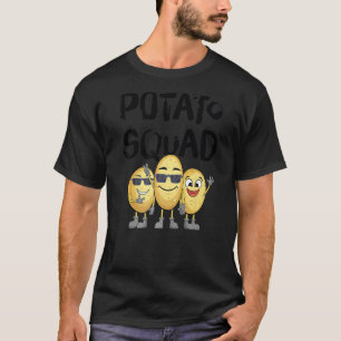 Potato Squad I Love Potatoes Cool Vegetarian Team T-Shirt
