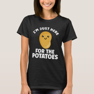 Potato Vegetable Vegetarian Potatoes Food 3 T-Shirt