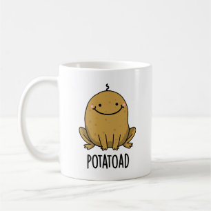 Potatoad Funny Potato Toad Pun  Coffee Mug