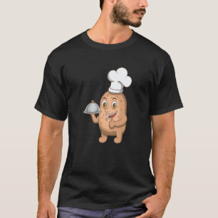 Potatoe Hobby Chef Ironic Vegetable Cooking T-Shirt
