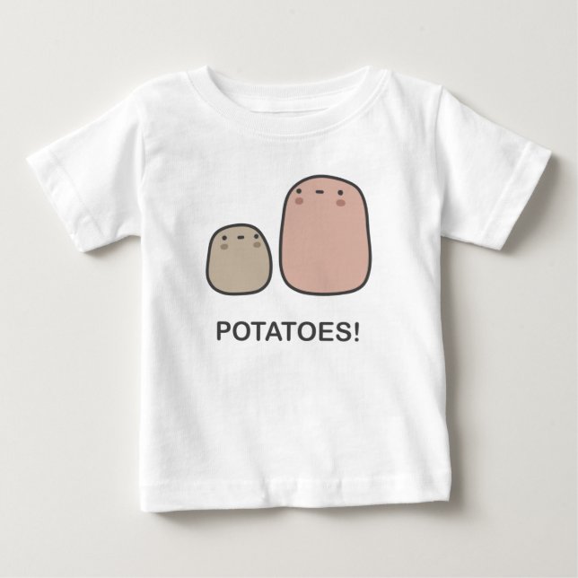 Potatoes! Baby T-Shirt (Front)