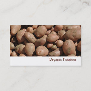 Potatoes business card