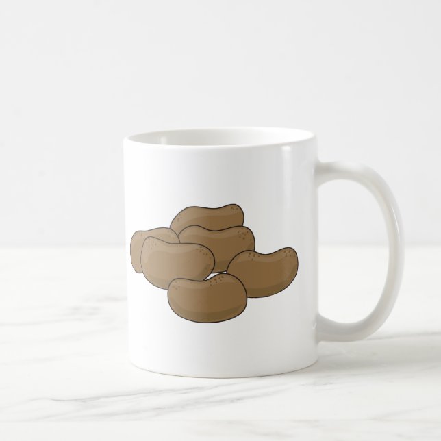 Potatoes Coffee Mug (Right)