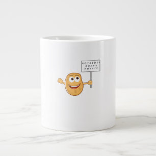 Potatoes Gonna Potate (Vegetable Potato Pun) Class Large Coffee Mug