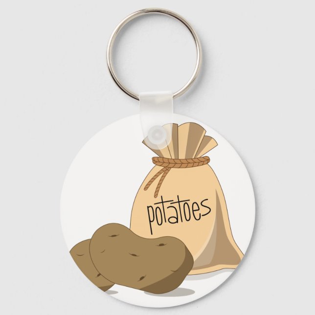 Potatoes Key Ring (Front)