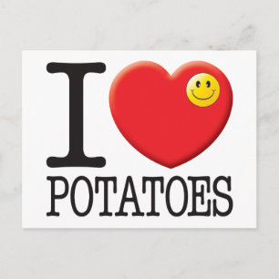 Potatoes Postcard