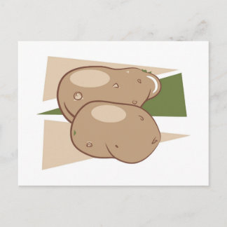 Potatoes Postcard