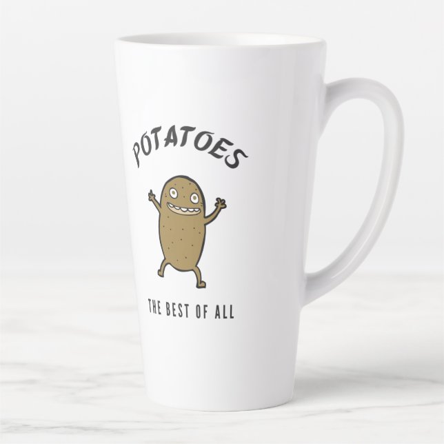 Potatoes the best of all latte mug (Right)