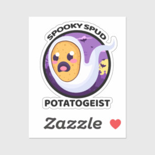 Potatogeist Spooky Spud Potato - Cute Halloween