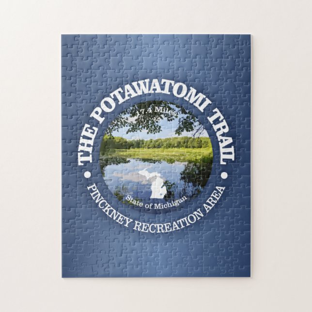 Potawatomi Trail (rd) Jigsaw Puzzle (Vertical)