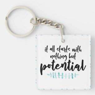 Potential Quote Key Ring