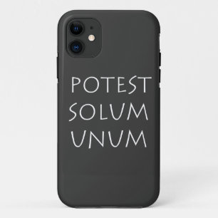 Potest Solum Unum iPhone 11 Case