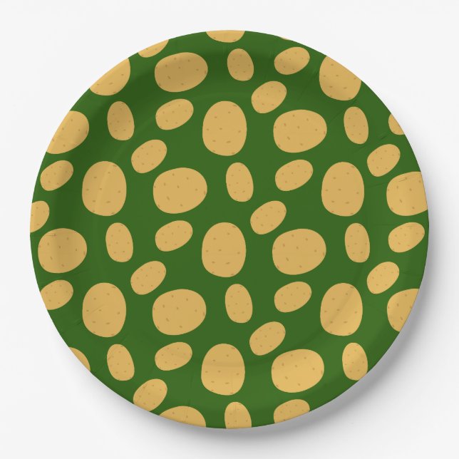 Poteto Paper Plate (Front)