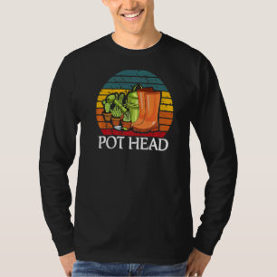 Pothead Plant Cactus For Men Women Gardener 2 T-Shirt