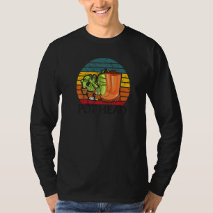Pothead Plant Cactus For Men Women Gardener T-Shirt