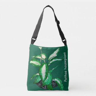 Pothos Houseplant  Crossbody Bag