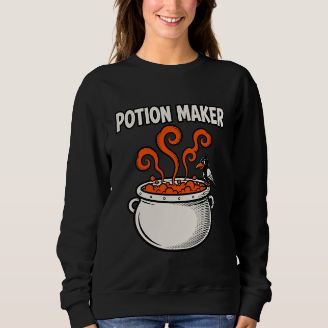  Potion Maker Witchy Comic Tee (Front)