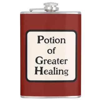 Potion of Healing Vinyl Wrapped Flask