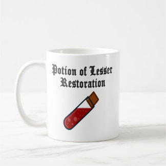 Potion of lesser restoration mug