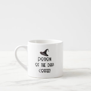 Potion of the Day White Halloween Espresso Cup