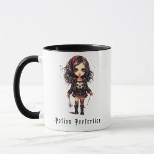 Potion Perfection Gothic Girl Halloween Mug