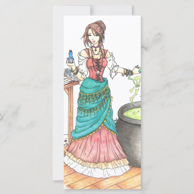 Potions Mistress bookmark (Front)