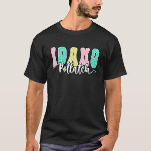 Potlatch Idaho Retro Souvenir T-Shirt