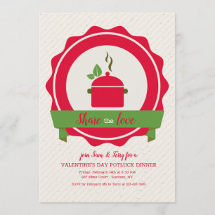 Potluck Dinner Invitation