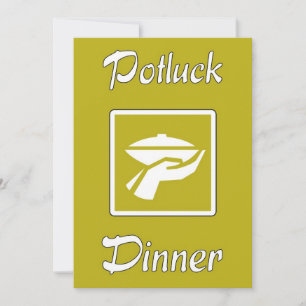 Potluck Dinner Invitation