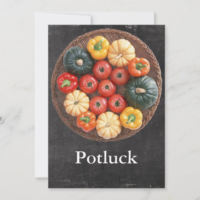 Potluck Invitation (Front)