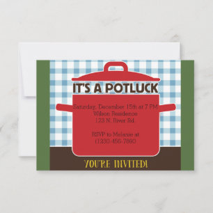 Potluck Invitation